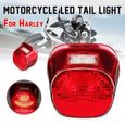 1x Feu Arrière de Moto Pour Harley Dyna Fat Boy Sportster Road King Di61773-0
