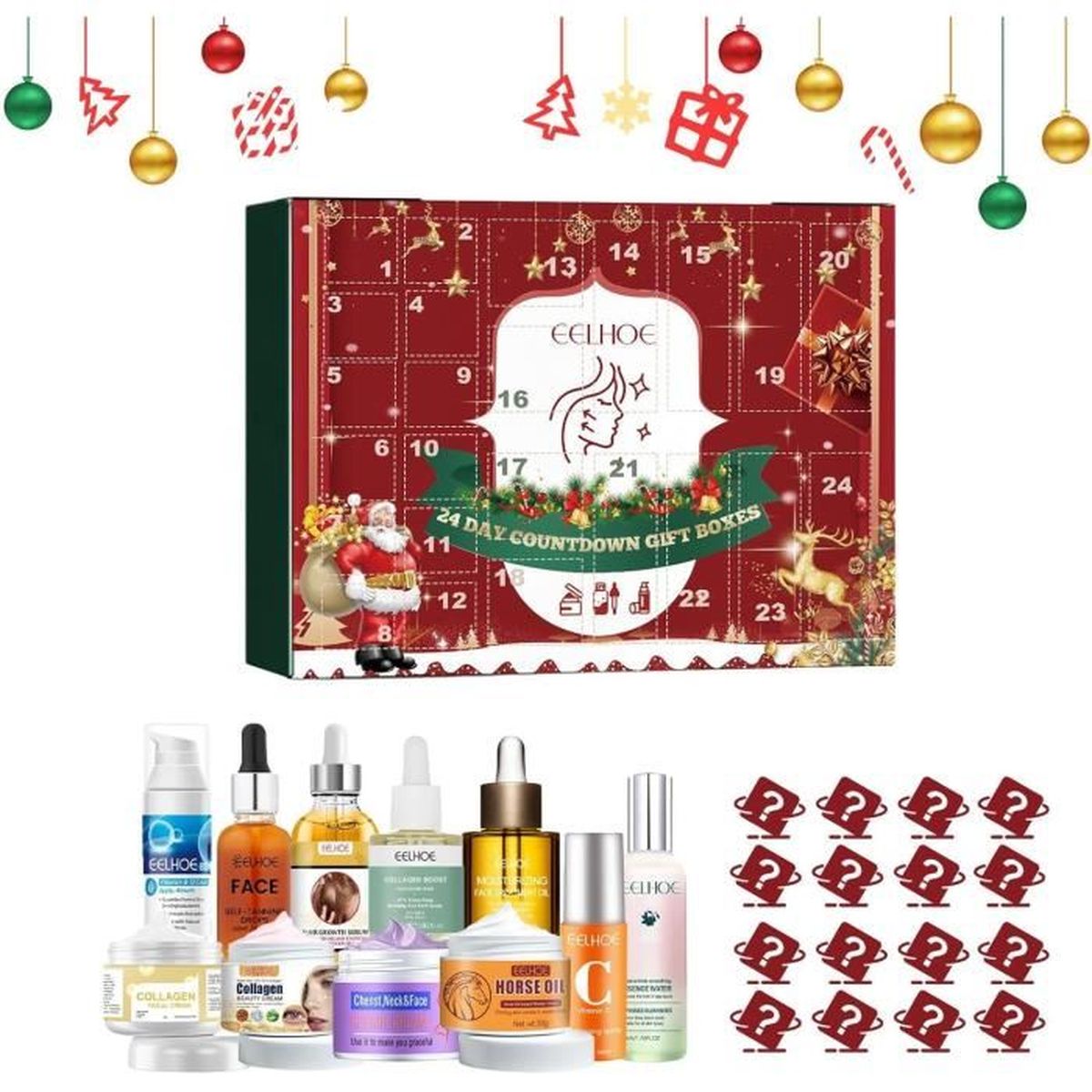 Calendrier Surprise Beauté - Neuf, Parfait Pour Découvrir Des Produits Cosmétiques Chaque Mois