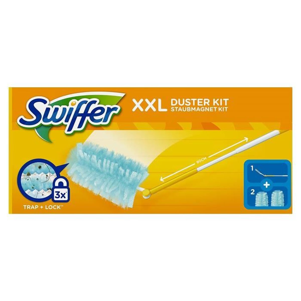 Swiffer Kit Plumeau Duster 2 Recharges Taille Xxl