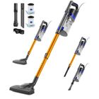 VACTechPro 32KPa/680W/6M Aspirateur,Aspirateur Balai avec Dépoussiéreur 800ML,Aspirateur Balai avec Fil avec Design à Double