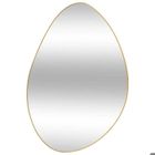 ATMOSPHERA CRÉATEUR D'INTÉRIEUR Miroir organique Roman doré 60x40cm - Atmosphera createur d'interieur - Doré
