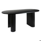 ATMOSPHERA CRÉATEUR D'INTÉRIEUR Table à manger "Olova" noir 180x90x76cm - Atmosphera createur d'interieur - Noir