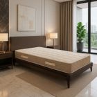 KING OF DREAMS Matelas 90x200 cm epaisseur 23 cm avec face de contact latex densit 80 Kg-m3 - Tissu 100 Coton - Compatible Sommiers Articuls -