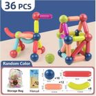 MANDY TENFLLYWINGS Jeu de construction magnétique 36 pièces,Jeu de boules et bâtons Jouets éducatifs pour enfants,Cadeaux de Noël,cadeaux de vacance