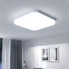 DORLINK Plafonnier LED Carré Moderne - 25cm Blanc - IP65 - 32W Lumière Froide 6500K Salle de Bain, Cuisine, Salon, Chambre