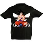 T-Shirt Enfant Dragon Ball Z - KDO02 - Sango Goku - Noir - Coton - Manches Courtes