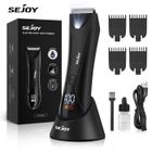 SEJOY Tondeuse Cheveux Professionnelle Sans Fils Avec Lumière LED, Céramique Lame, Ecran LCD, 4 Têtes de Coupe Incluses, Imperméable