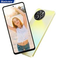 Téléphone Portable Débloqué Blackview Shark 8 16Go+128Go Android 13 6.78" 2.4K 64MP 5000mAh NFC 3 Emplacements pour cartes - Or
