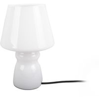 Leitmotiv lampe de table Classic 16 x 25 cm E14 verre 40W blanc mat