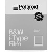 Films instantanés noir & blanc i-Type - Polaroid - Pack de 8 films - ASA 640 - Développement 10 mn - Cadre blanc