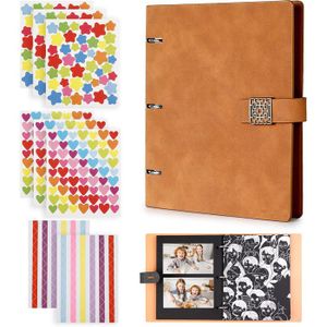 Album Photo 31x31 Cm - 80 Pages Avec Papier De Soie - Couverture En Coton Matelassée Écru - Fabriqué En Italie