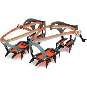 Crampons /à Crampons Anti-d/érapants avec 8 Crampons de Traction en Acier Inoxydable pour la Marche en Plein air Vetcoy Chaussures Escalade en Plein air Slip Silicone la randonn/ée Le Jogging