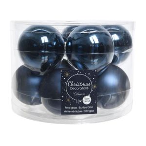 Boule De Noel Bleu Nuit