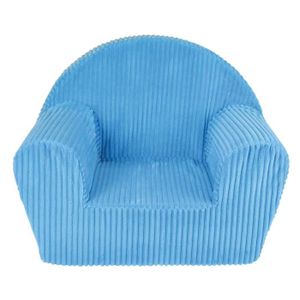 TAPIS DE JEU Fauteuil Club Cotelé Bleu pour Enfant - Fun House