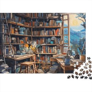 PUZZLE Bookshelf Puzzles 500 Pièces Adultes Immersive Puz