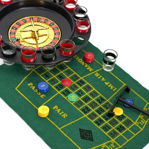 Jeu De Roulette À Boire Pour Adultes Avec 16 Verres À Shot