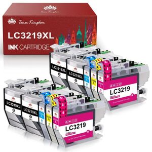 CARTOUCHE IMPRIMANTE 10 Packs Cartouches compatible pour Brother LC3219