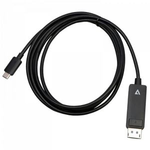 CÂBLE D'ALIMENTATION V7 - Adapterkabel - USB-C (M) zu DisplayPort (M) -