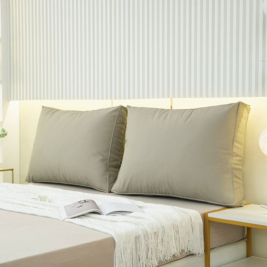 Kongdson Coussin De Lecture Dossier Avec Accoudoirs Et Poche - 75x58cm Confortable