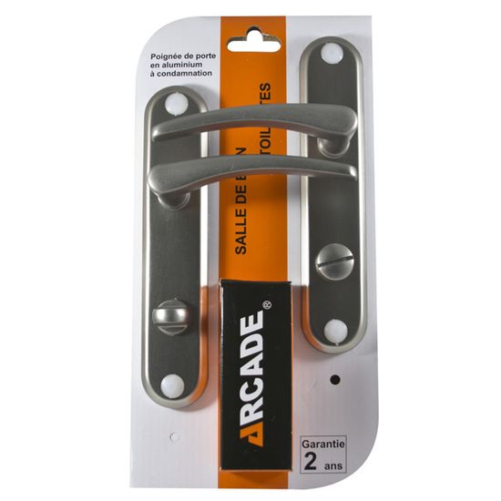 LURICO Poignée Autocollante Aluminium, 2 Pièces Poignée Adhésive 147mm