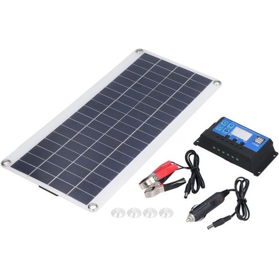 Kit solaire 12 V 10 W - Technologie Services