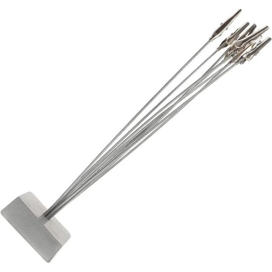 Lot De 60 Porte-cartes De Table En Métal Argenté - Support Triangulaire Pour Numéros, Photos, Notes (24x23x25 Mm) - 9