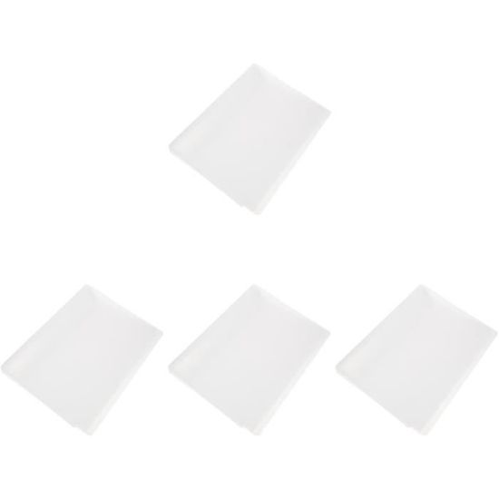 Lot De 36 Pochettes Plastique A4 à Bouton-pression - Transparentes, Imperméables, Pour Classement Bureau Ou école