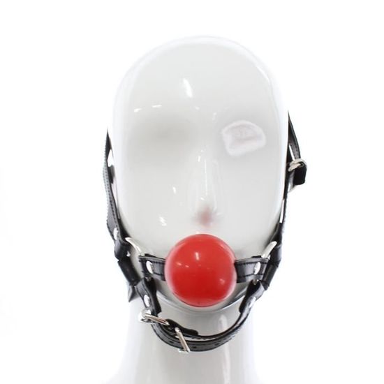 Bâillon SM Avec Boule - Masque De Bouche, Marque Strict, Neuf, Fabriqué En France