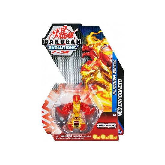 Lot 3 Bakugan Sous Blister - Néo Dragonoïde Ventus + 2 Autres - Avec 6 Cartes