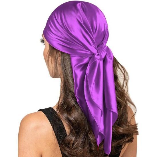 Foulard Rectangulaire Léger Femme Couleur Nude - Style Pashmina Avec Franges