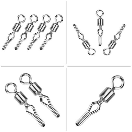 Lot De 100 Axes (tiges) Pour Leurres De Pêche - Acier Inoxydable Type 302 - Diam. 0.051" X 12" De Long