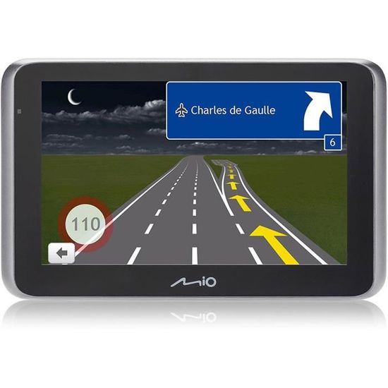 MIO MiVue drive 65 LM GPS voiture - Caméra embarquée Premium Extreme HD - Aide à la conduite - Mise à jour à vie - Bluetooth& TMC