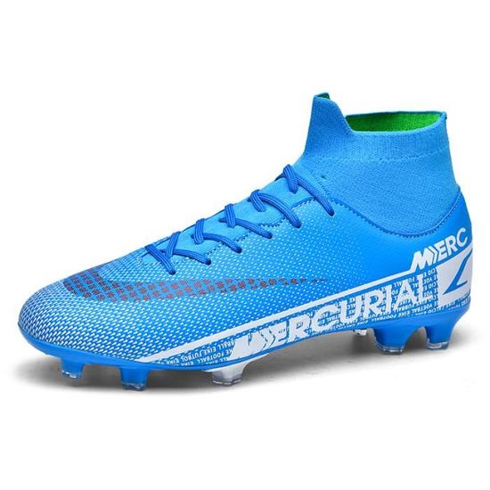Chaussures De Football Homme Femme - Crampons Plastique Ou Sans Crampons, Confort Et Adhérence Pour Terrain Herbe/Synthétique