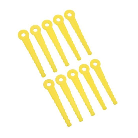 Lot De 2 Protections En Plastique Pour Tondeuse à Gazon 26 Mm/28 Mm - Accessoire De Remplacement Universel - 4