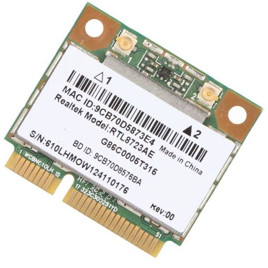 VBESTLIFE Carte WiFi PCIE sans fil Carte réseau SU‑wie7265A 2.4G 5G