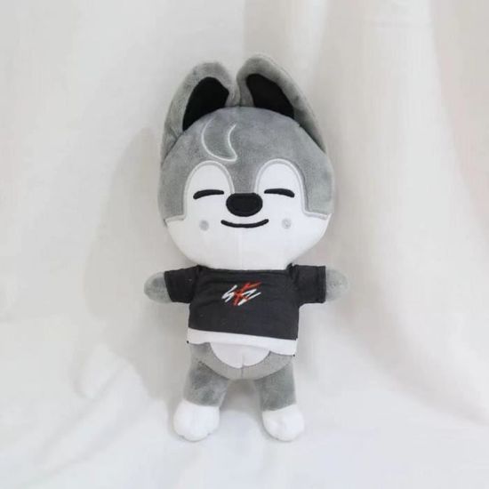 Stray Kids Peluche Cadeaux en Peluche Skz00(Un Grand et Un Petit)Gris Marque Générique - Peluche - Achat & prix