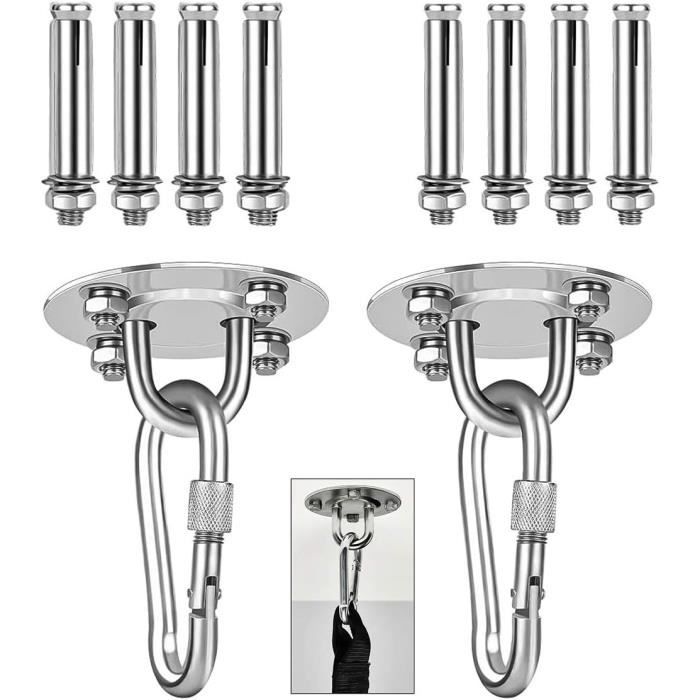 Anlising Deckenhaken Schwerlast 2er Set - Edelstahl 304 Bis 200kg