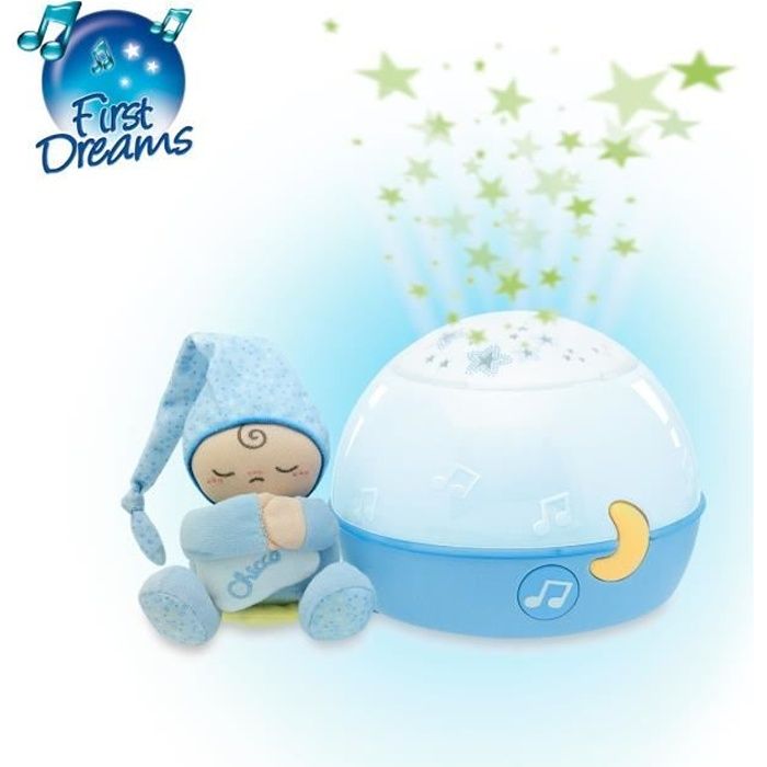 CHICCO Ma Lampe Magic'Projection Bleu First Dreams