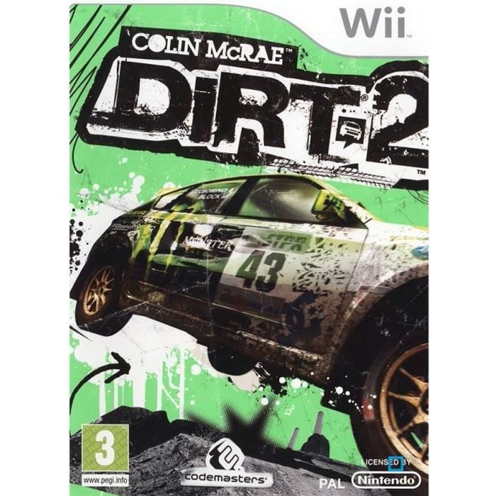 Colin Mcrae Dirt 2 / Jeu Wii