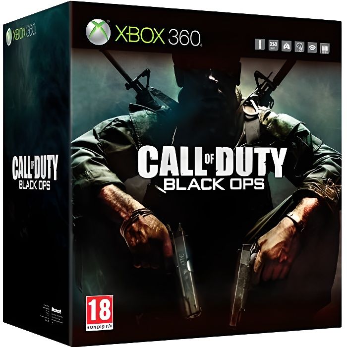 PACK X360 CALL OF DUTY BLACK OPS / Console XBox360