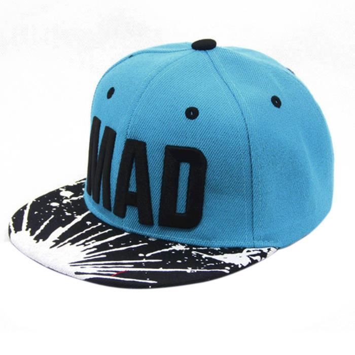 Chapeau tendance casquette snapback enfant garçons filles lettres casquettes de baseball casquette plate hip hop LB