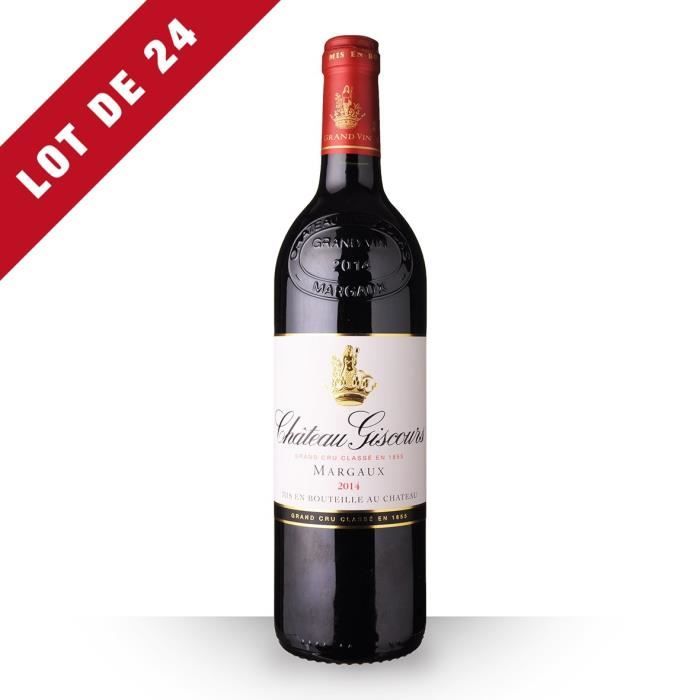 24X Château Giscours 2014 Rouge 75cl AOC Margaux - Vin Rouge