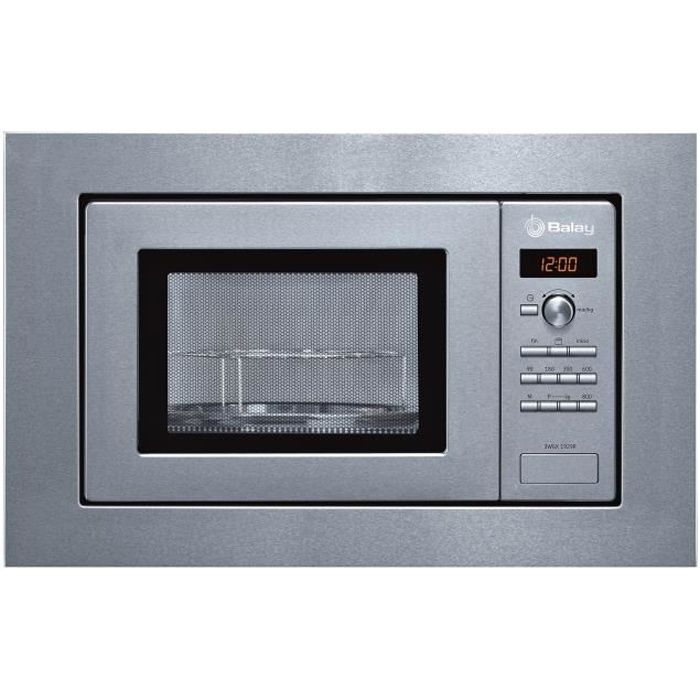 Balay 3WGX1929P Four micro-ondes grill intégrable 17 litres 800 Watt