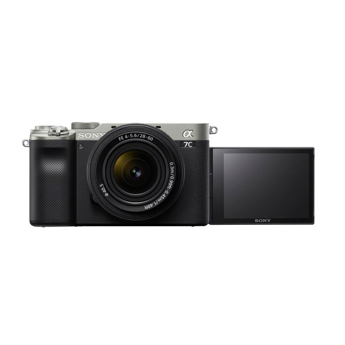 SONY Alpha 7C Argent/Noir + 28-60 mm