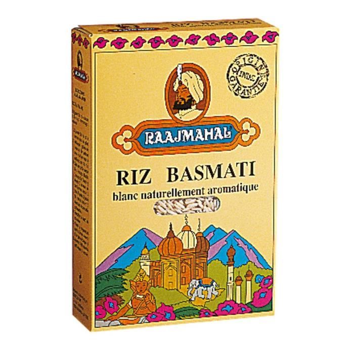 Riz Basmati Blanc Etui 500G RAAJMAHAL