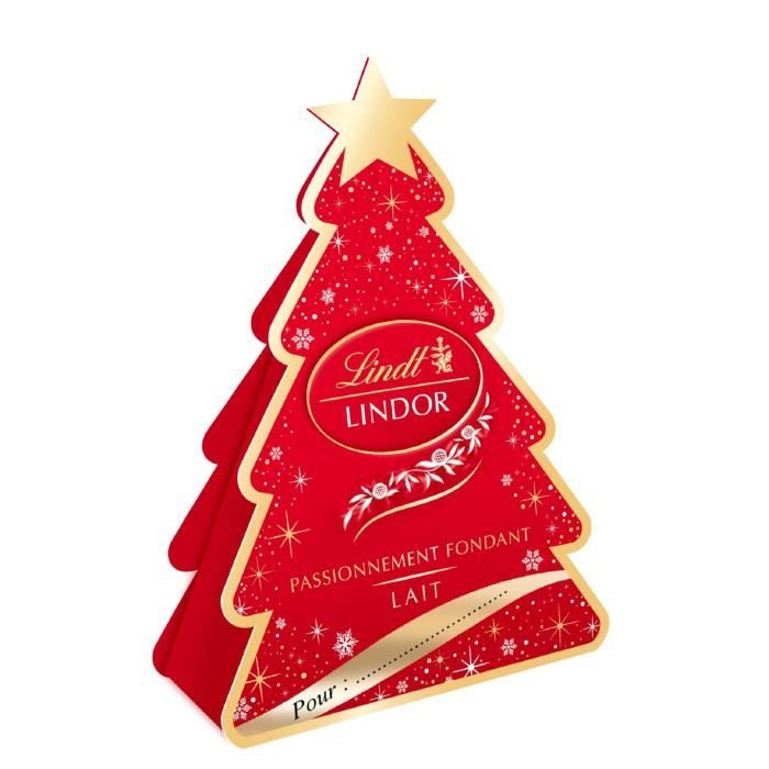 LINDT Sapin Lindor Lait - 37 g