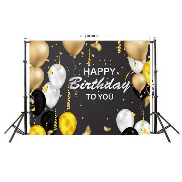 1pc toile de fond anniversaire mode belle de Studio créatif accessoire de photo FOND DE STUDIO