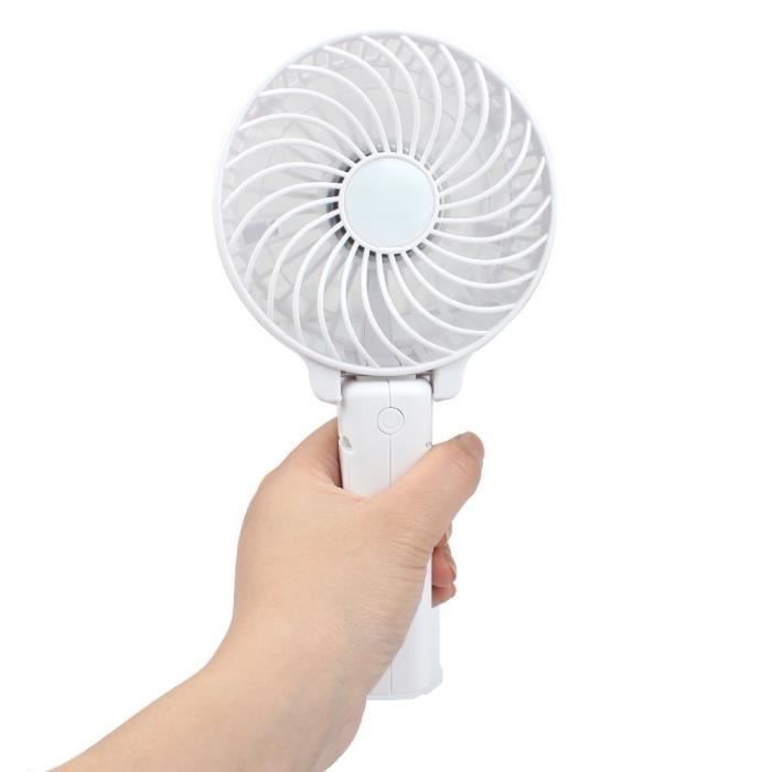 T&T Ventilateur pliable électrique à piles recharg