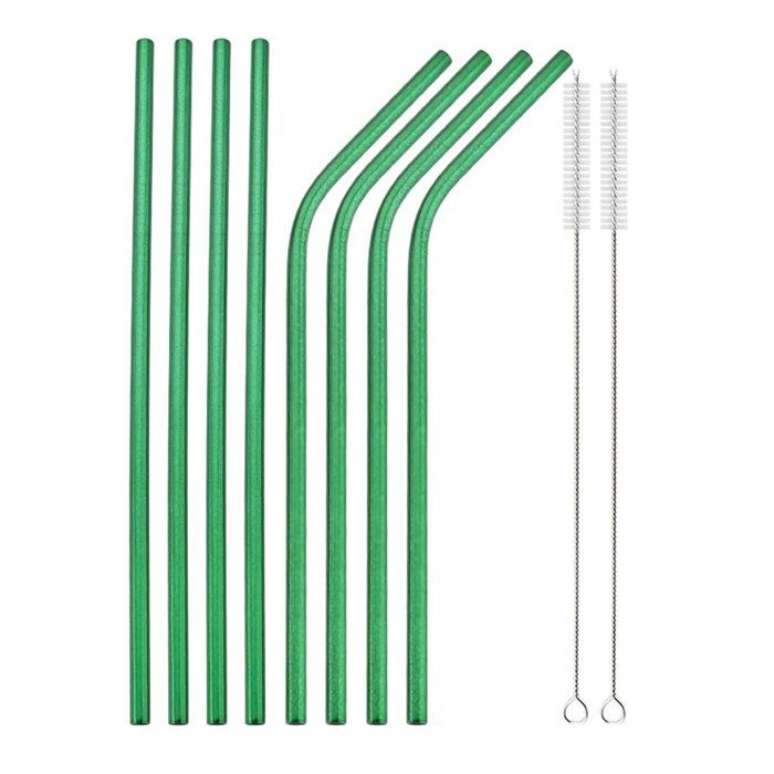 Pailles R utilisables En Acier Inoxydable 304 ensemble De Paille pailles-r-utilisables-en-acier-inoxydable-304-ensemble-de-paille