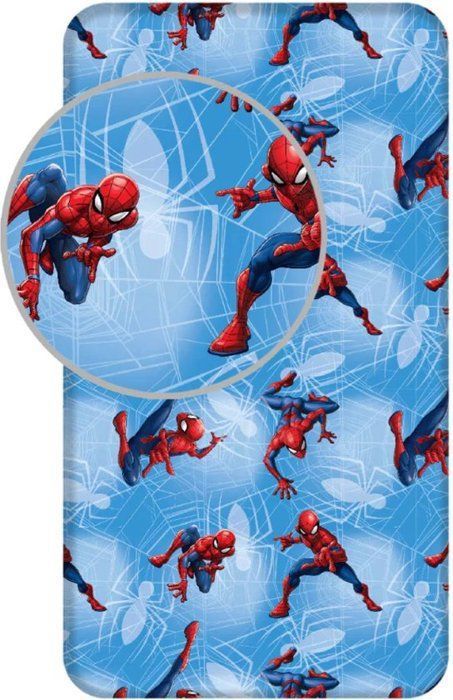 Drap-housse toile d'araignée Spiderman 90x200 cm Numéro d'article : JFK034941